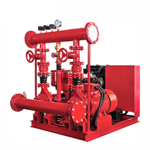 Sistem Pompa Pemadam Kebakaran EDJ dengan Pompa Diesel+Pompa Listrik+Pompa Joki+Panel Kontrol+Aksesoris